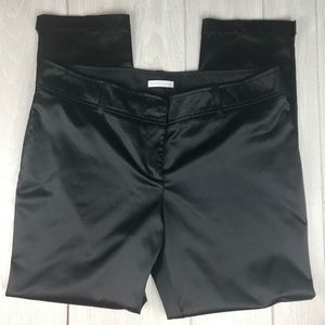 New York & Co black sheen stretch dress pants